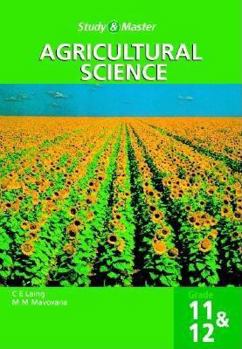 Paperback Study and Master Agricultural Science Grade 11 and 12 Book