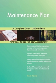Paperback Maintenance Plan A Complete Guide - 2020 Edition Book