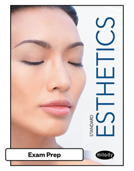 Paperback Exam Prep for Milady Standard Esthetics, 12th Book