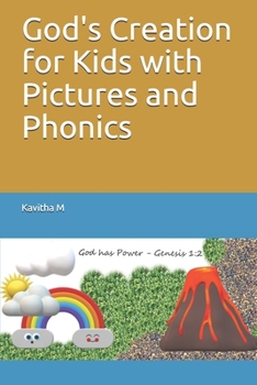 Paperback God's Creation for Kids with Pictures and Phonics Book