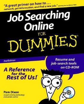 Paperback Job Searching Online For Dummies Book
