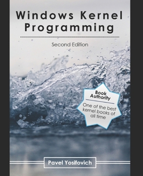 Paperback Windows Kernel Programming Book