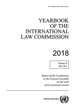 Paperback Yearbook of the International Law Commission 2018 Book