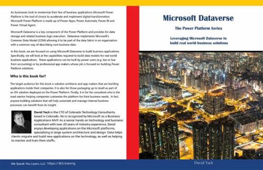 Paperback Microsoft Dataverse: The Power Platform Series: Leveraging Microsoft Dataverse to build real world business solutions Book