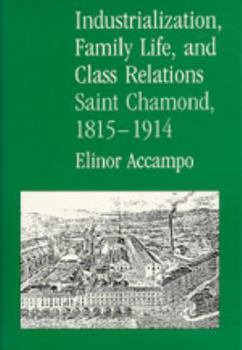 Hardcover Industrialization, Family Life, and Class Relations: Saint Chamond, 1815-1914 Book