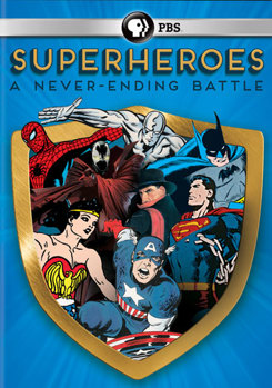DVD Superheroes: A Never-Ending Battle Book