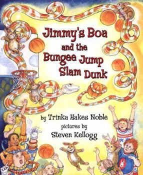 Hardcover Jimmy's Boa and the Bungee Jump Slam Dunk Book