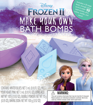 Cards Frozen 2 Make Your Own Bath Bombs Book