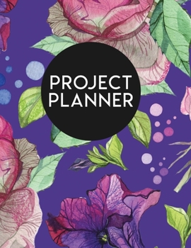 Paperback Project Planner: Floral Dated 2020 Planner Focus Weekly Monthly Book