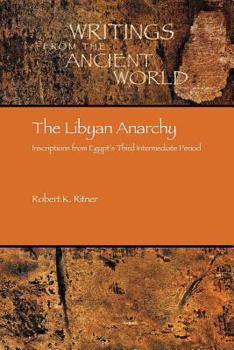 Paperback The Libyan Anarchy: Inscriptions from Egypt's Third Intermediate Period Book