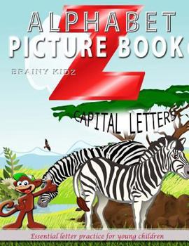 Paperback Alphabet Picture Book: Essential letter practice for young children Book