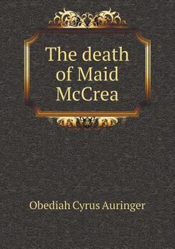 Paperback The Death of Maid McCrea Book