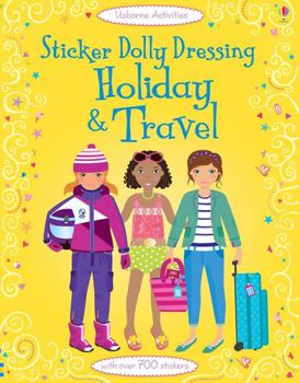 Paperback Sticker Dolly Dressing Holiday & Travel Book