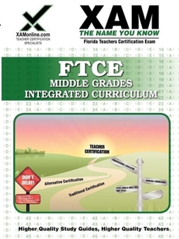 Paperback FTCE Middle Grades Integrated Curriculum Book