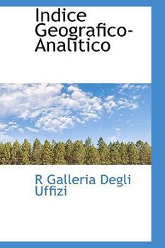 Hardcover Indice Geografico-Analitico Book