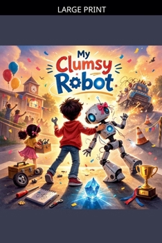 Paperback My Clumsy Robot [Large Print] Book