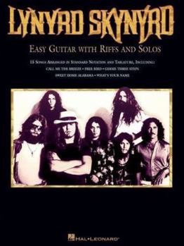 Paperback Lynyrd Skynyrd: Easy Guitar with Riffs and Solos (Includes Tab) Book
