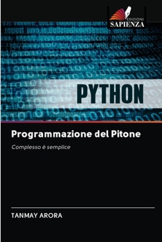 Paperback Programmazione del Pitone [Italian] Book