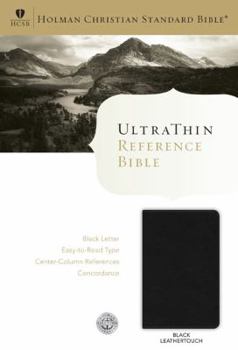 Hardcover Ultrathin Reference Bible-HCSB Book