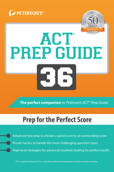 Paperback ACT Prep Guide 36 Book