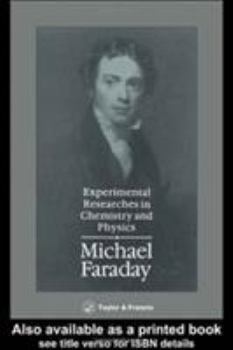 Hardcover Experimental Researches in Chemistry and Physics Book