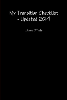 Paperback My Transition Checklist - Updated 2014 Book
