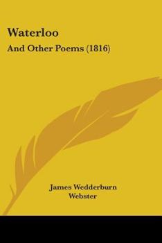 Paperback Waterloo: And Other Poems (1816) Book