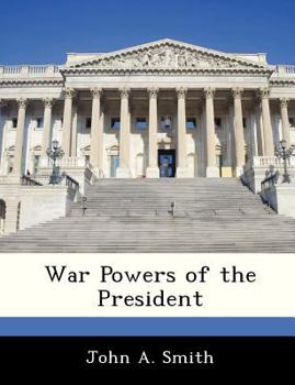 Paperback War Powers of the President Book