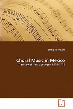 Paperback Choral Music in Mexico Book