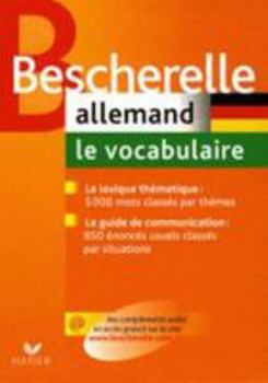 Paperback Bescherelle Allemand - Le Vocabulaire (French Edition) [French] Book