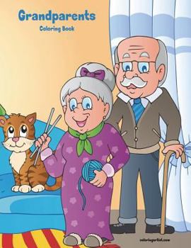 Paperback Grandparents Coloring Book 1 Book