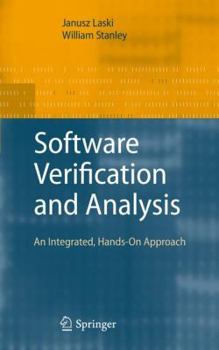 Paperback Software Verification and Analysis: An Integrated, Hands-On Approach Book