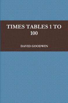 Paperback Times Tables 1 to 100 Book