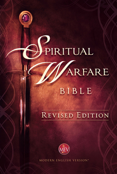 Hardcover Spiritual Warfare Bible Revised Edition: Modern English Version Bible (Mev) Book