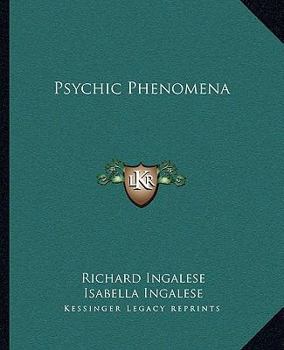 Paperback Psychic Phenomena Book