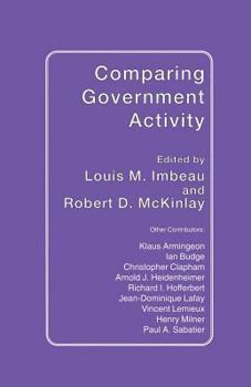 Paperback Comparing Government Activity Book