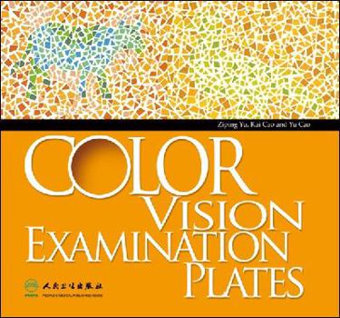 Hardcover Color Vision Examination Plates Book