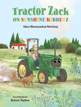 Hardcover Tractor Zack on Sunshine Kibbutz Book
