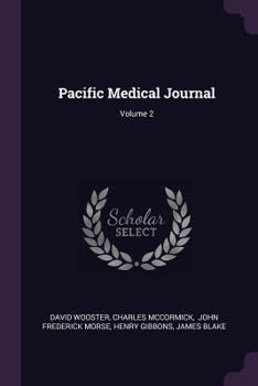 Paperback Pacific Medical Journal; Volume 2 Book