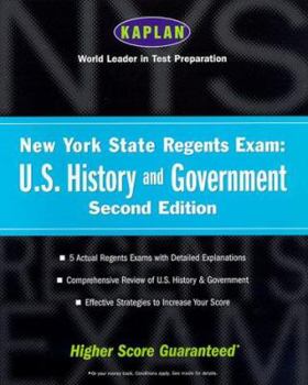 Paperback Kaplan New York State Regents Exam U S History and Government Second Edition Book