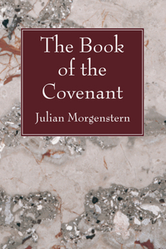 Paperback The Book of the Covenant Book