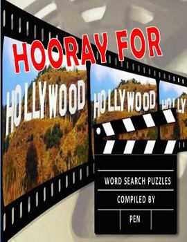 Paperback Hooray for Hollywood: Word Search Puzzles Book