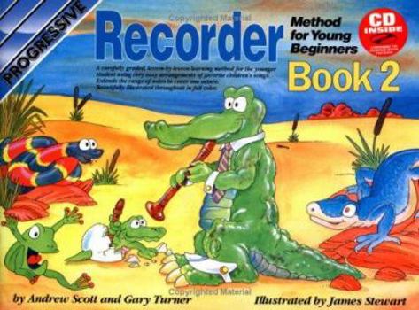 Paperback Young Beginner Recorder Bk 2 Bk/CD Book