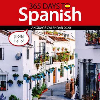 Calendar Cal 2020-365 Days to Spanish Wall Book