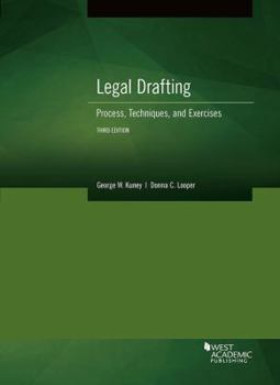 Paperback Legal Drafting, Process, Techniques, and Exercises (Coursebook) Book