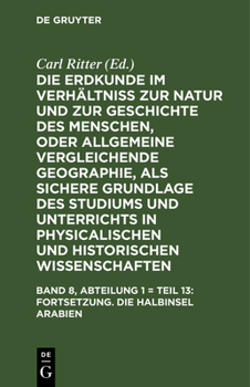 Hardcover Fortsetzung. Die Halbinsel Arabien Book