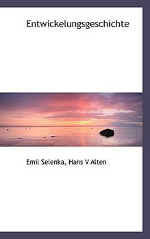 Paperback Entwickelungsgeschichte [German] Book