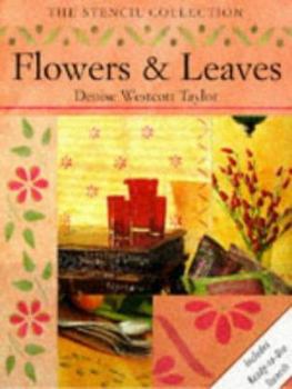 Paperback Flowers and Leaves Stencils Book