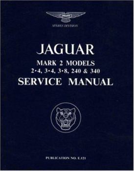 Paperback Jaguar Mk2 2.4,3.4,3.8l Wsm Book