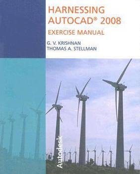 Paperback Harnessing AutoCAD 2008 Exercise Manual Book
